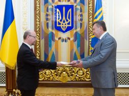 Vassilis Papadopoulos and Viktor Yanukovich