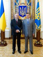 Раде Булатович и Виктор Янукович