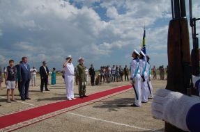 Vladimir Yatsuba, Prince Michael of Kent and Yuriy Ilin