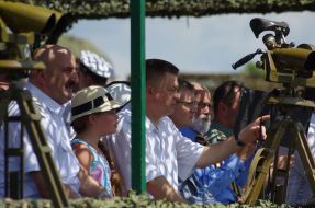 Pavel Lebedev, Aleksandr Vilkul and Prince Michael of Kent 
