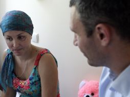 Irina Krashkova and Vitaliy Klitschko