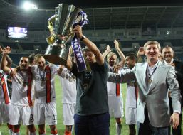 Mircea Lucescu and Rinat Akhmetov