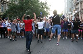 Фаны ФК "Черноморец" (Одесса)