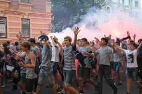 Фаны ФК "Черноморец" (Одесса)