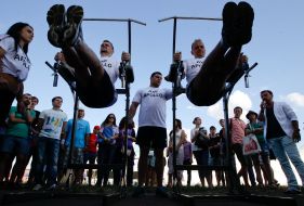 The finalists of the Competition "Flight man, come back a hero"