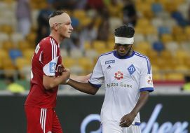 Vitaly Pryndeta and Demersi Mbokani