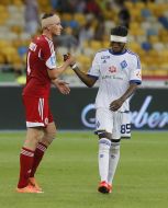 Vitaly Pryndeta and Demersi Mbokani