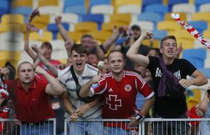 Fans of FC "Volyn" (Lutsk)