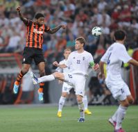 Luis Adriano and Vitaly Lisitskiy