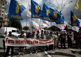 Participants of picket