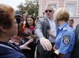 Participants of picket