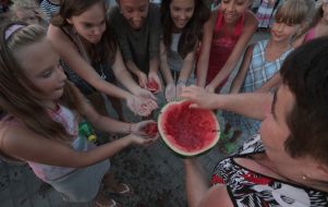 The "Holiday-makers day" celebration