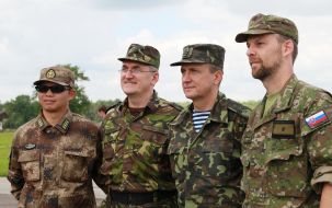 Members of military exercises