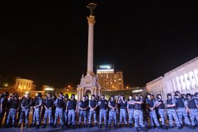 Soldiers of Special Forces "Berkut"