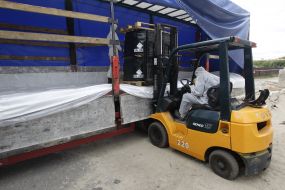 Removal of of dangerous chlorinated wastes