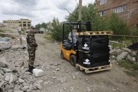 Removal of of dangerous chlorinated wastes