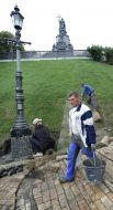 Подготовительные работы по случаю празднования 1025-летия Крещения Руси