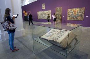 Filaret, Viktor Yanukovych and Natalia Zabolotnaya