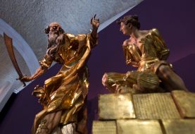 Filaret, Viktor Yanukovych and Natalia Zabolotnaya