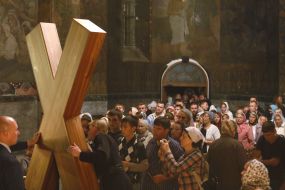 The cross of St. Andrey