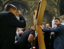 The cross of St. Andrey