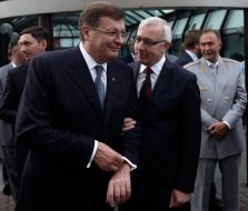 Konstantin Gryschenko and Leonid Novohatko