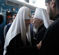 Patriarch Kirill and Metropolitan Vladimir