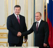 Віктор Янукович і Володимир Путін