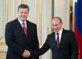Віктор Янукович і Володимир Путін