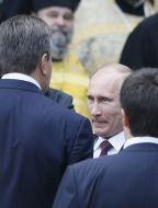 Viktor Yanukovych and Vladimir Putin