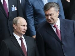 Viktor Yanukovych and Vladimir Putin