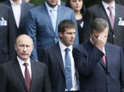 Viktor Yanukovych and Vladimir Putin