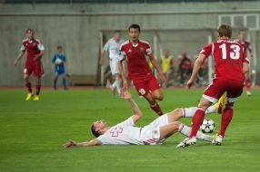 Game moment of the match