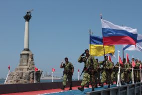 Navy Day celebration Ukraine and the Day of Navy of Russia