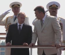 Viktor Yanukovych and Vladimir Putin