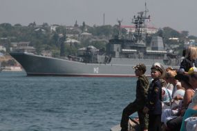 Празднование Дня флота Украины и Дня Военно-морского флота России