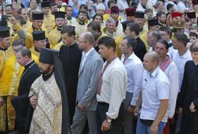 Participants of the public prayer