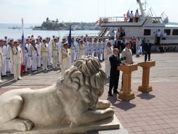 Святкування Дня флоту України і Дня Військово-морського флоту Росії