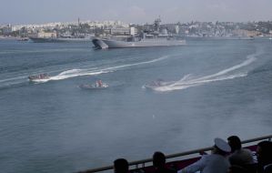 Navy Day celebration Ukraine and the Day of Navy of Russia