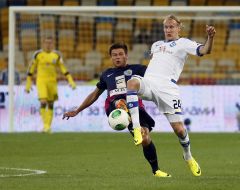 Domagoj Vida and Vladimir Koval