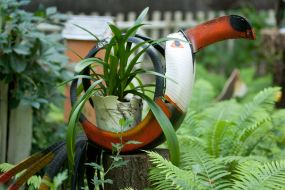 Elements of garden decor