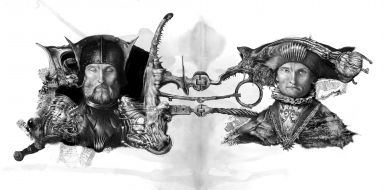 Illustration of Vladislav Erko to the book “Gamlet, a prince Danish”