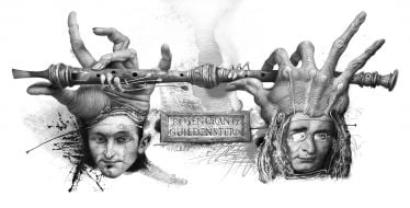 Illustration of Vladislav Erko to the book “Gamlet, a prince Danish”