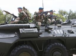 Військовослужбовці 95-ї окремої аеромобільної бригади