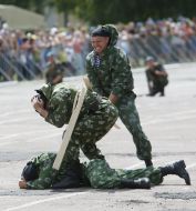 Військовослужбовці 95-ї окремої аеромобільної бригади