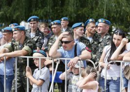 Учасники урочистих заходів