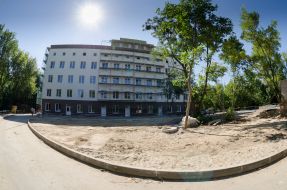 The building of the Institute of Epidemiology and Infectious Diseases. Gromashevskiy