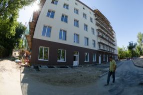 The building of the Institute of Epidemiology and Infectious Diseases. Gromashevskiy