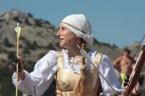 Participant  of festival «Genoese helmet»