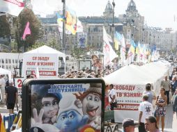 Акция в поддержку Юлии Тимошенко